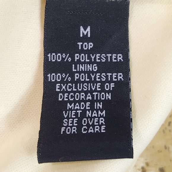 AGB Beautiful Yellow Blouse with Bell Sleeves - Picture 12 of 13